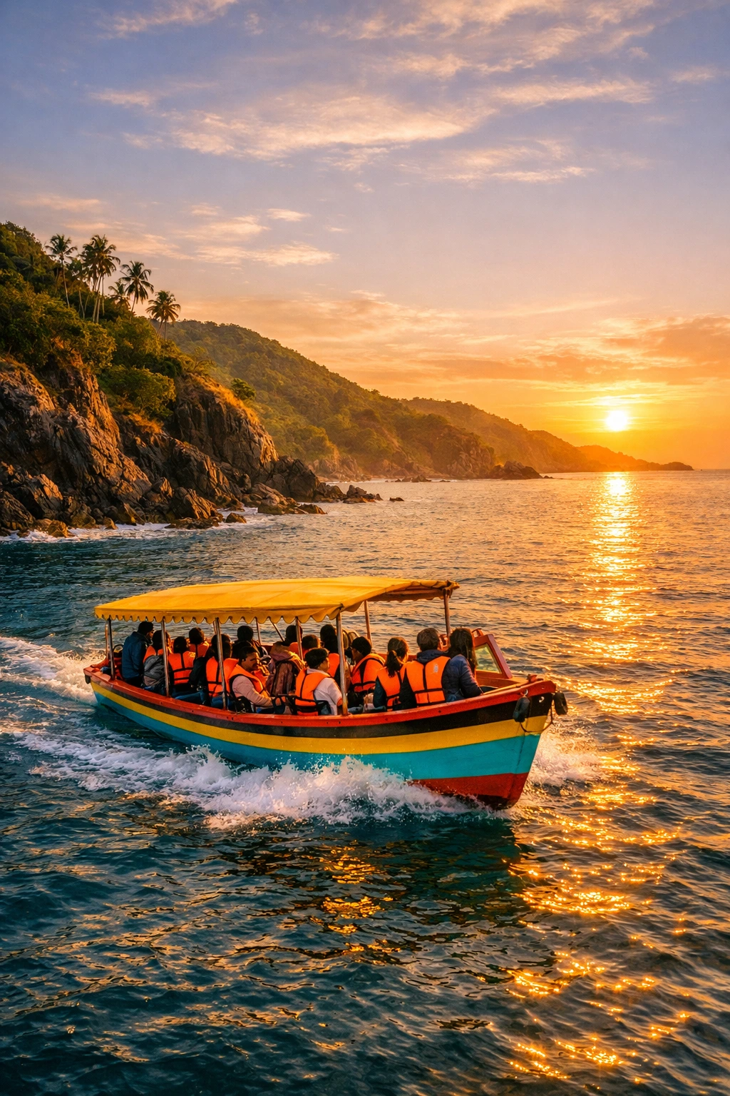 Kayaking in Gokarna Sea Adventure Tour